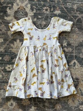 Nola Tawk Tigers Marching Organic Cotton Twirl Dress Size 2T